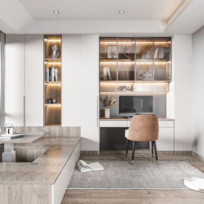 现代榻榻米卧室