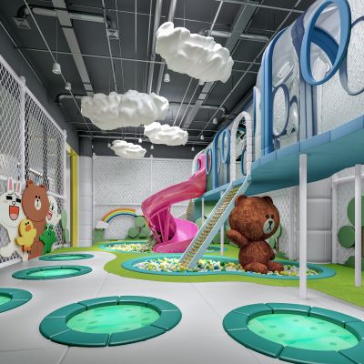 现代儿童游乐园