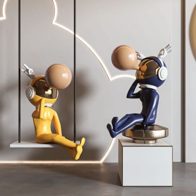 现代雕塑摆件