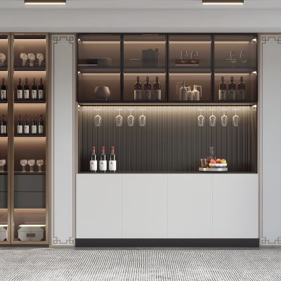 新中式酒柜