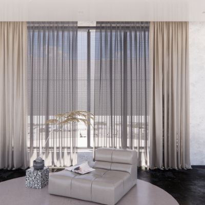现代窗帘