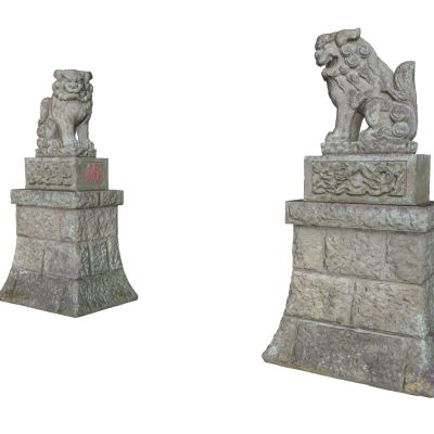 港币狮，走石狮子，蹲石狮子，雕塑，石狮子， 狮子，吉祥之物，石雕，雕塑雕像，陈设饰品，装饰摆件，辟邪物品