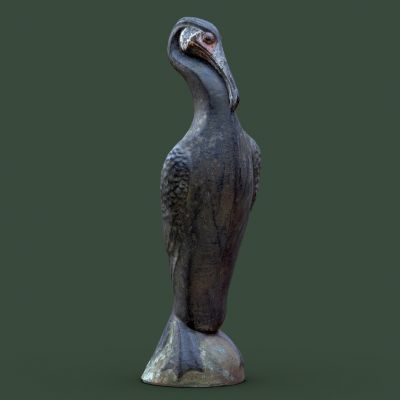 鸬鹚，鱼鹰，水老鸦，动物雕塑，雕塑雕像，陈设饰品，装饰摆件，玩具玩偶