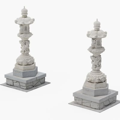 草坪灯，石灯笼，景观小品，灯笼，景观灯，地灯