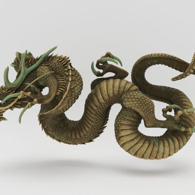 龙，中国龙，电影角色，龙王，二龙戏珠，恐龙，神龙，老龙，霸王龙，神兽，神仙，摆件，陈设，玩具玩偶，雕塑雕像，美陈，装饰物