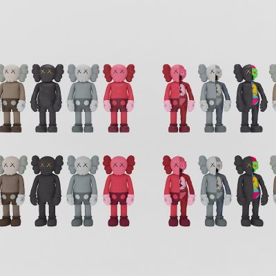 公仔，KAWS手办， 玩具玩偶，雕塑雕像，陈设饰品，装饰摆件，潮玩潮流，艺术品