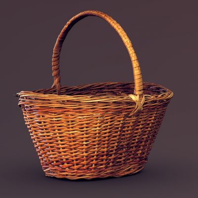 花篮，藤编花篮，手工花篮，竹篮，篮筐，花艺，收纳筐，竹编筐