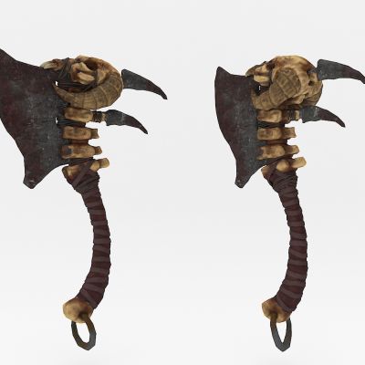 斧子，斧头，工具，道具，武器，兵器，农具，树桩，装备，户外装备，野营斧，游戏道具，玩具，雕塑摆件，陈设饰品，美陈