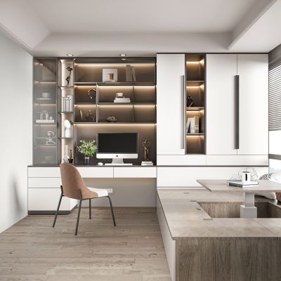 现代榻榻米卧室