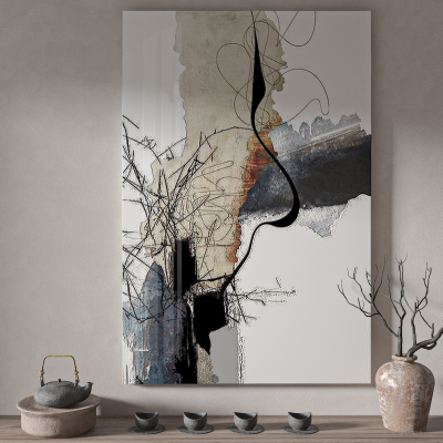 诧寂风装饰挂画