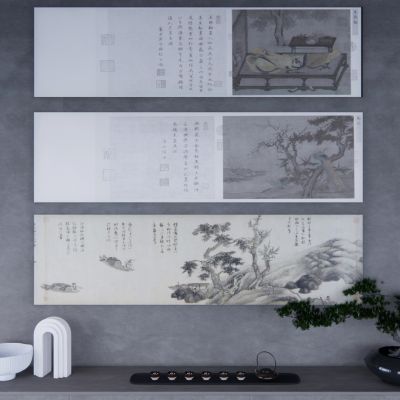 新中式装饰挂画