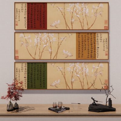 新中式装饰挂画