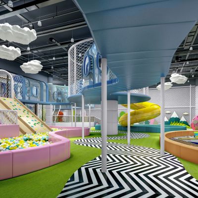 现代儿童游乐园