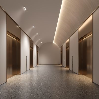 现代电梯厅
