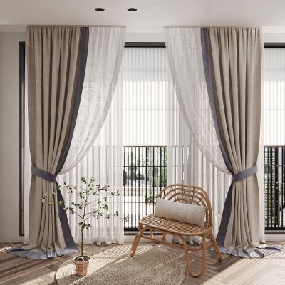 新中式窗帘