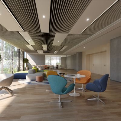 现代公共活动室