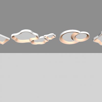 现代吸顶灯 圆形吸顶灯 方形吸顶灯 卧室 客厅 儿童房 简约吸顶灯