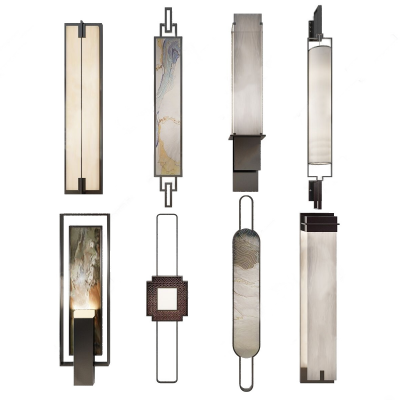 新中式壁灯组合