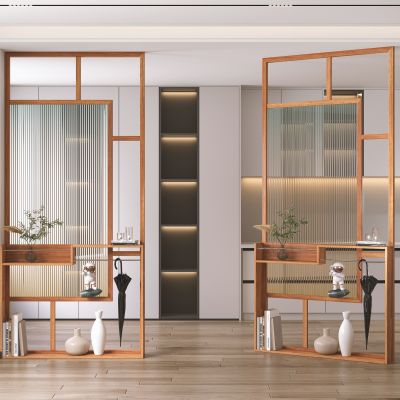 日式玄关隔断