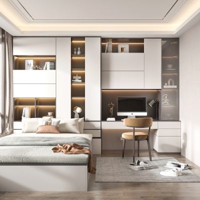 现代榻榻米卧室