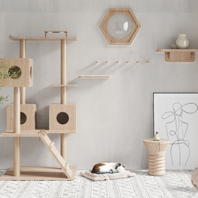 北欧猫爬架组合