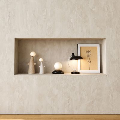 侘寂风球罩台灯 小台灯