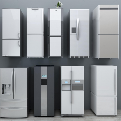 现代冰箱组合