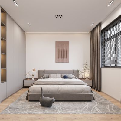 现代卧室