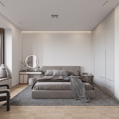 现代卧室