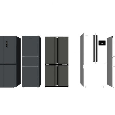 现代双门冰箱小冰箱