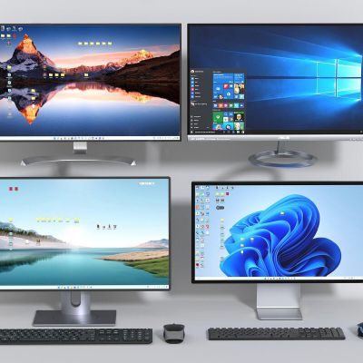 电脑显示器 鼠标键盘