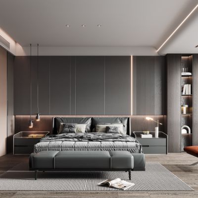 现代卧室