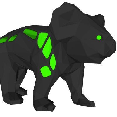 动物雕塑考拉摆件