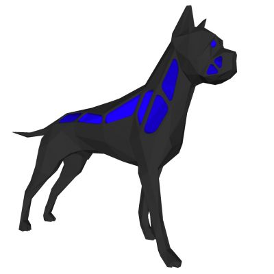 动物雕塑狗摆件