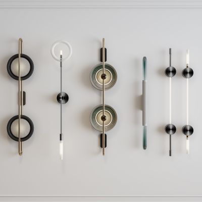 现代轻奢壁灯组合