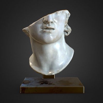 人物雕塑人头像