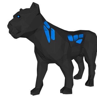 动物雕塑狮子摆件