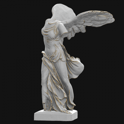 胜利女神雕塑人物雕塑