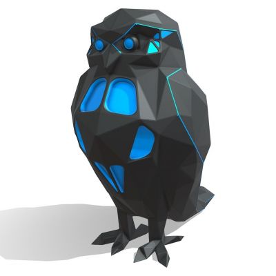 动物雕塑猫头鹰雕塑