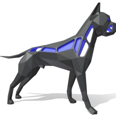 动物雕塑狗摆件