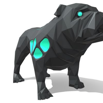 动物雕塑狗摆件