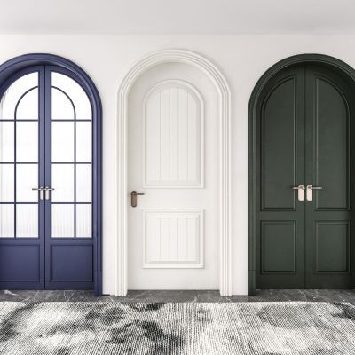 法式拱形门组合