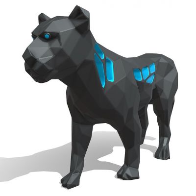 动物雕塑狮子摆件