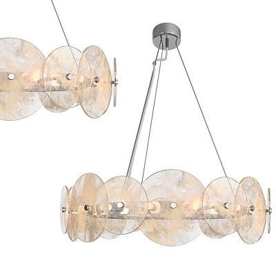 圆形亚克力吊灯