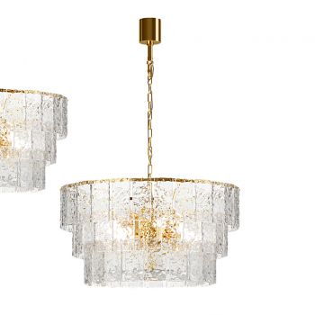 现代水波纹吊灯