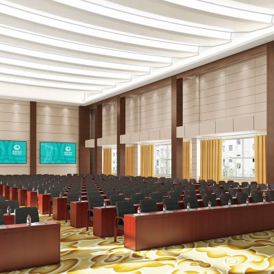 现代大报告厅SU模型