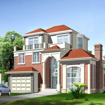 三层-12.84&12.54米-CAD施工图+效果图