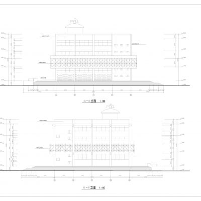 博物馆建筑施工图