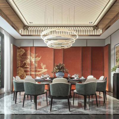 新中式酒店包房