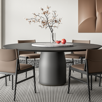 现代家居餐厅，餐桌椅组合